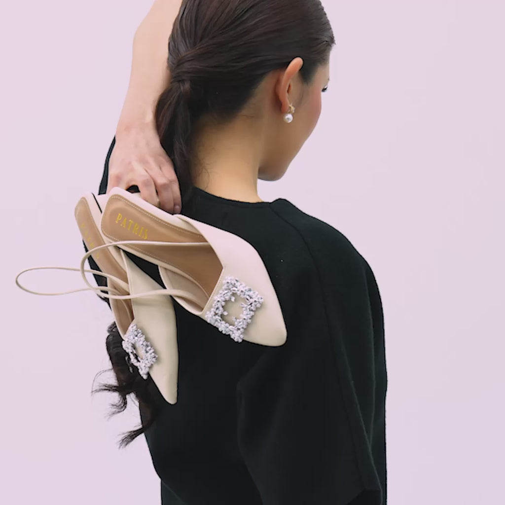 PATRIS Rosalind Mules Wanita Heels / Hak 5 Cm