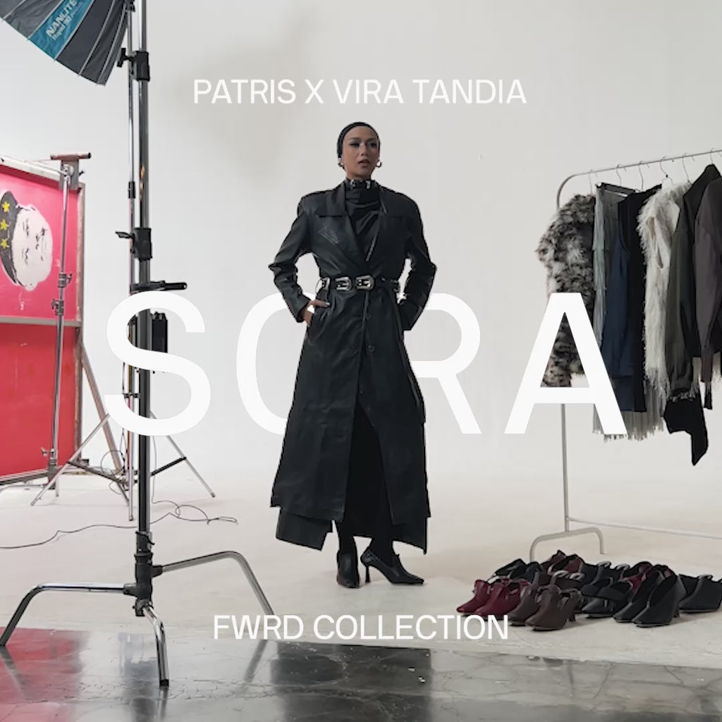[PATRIS X Vira Tandia] Sora Loafers Wanita Heels / Hak 7 Cm