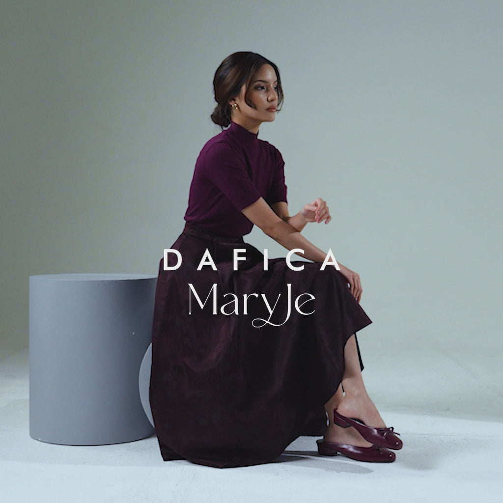 PATRIS Dafica MaryJe Mules Wanita Heels / Hak 3 Cm