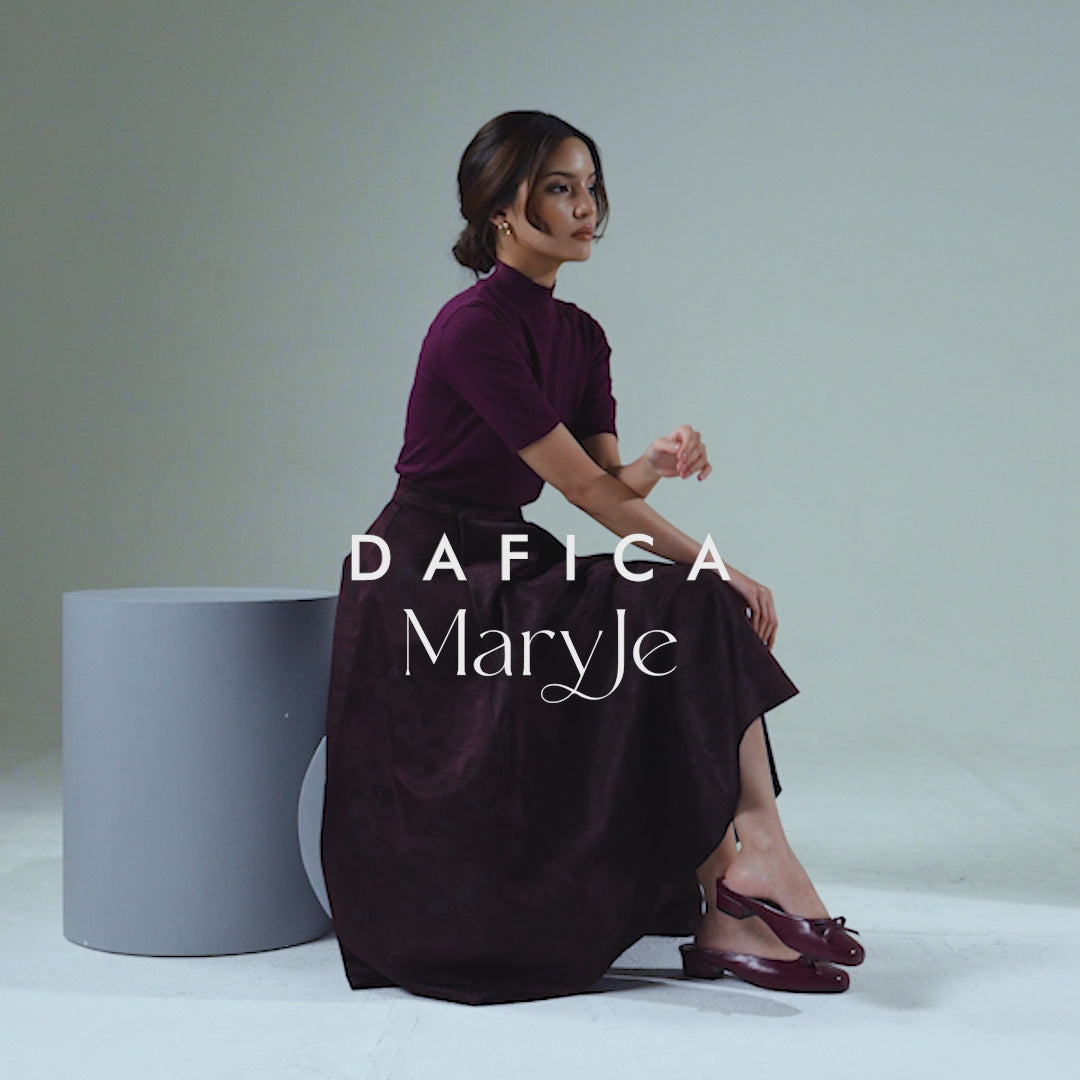 PATRIS Dafica MaryJe Mules Wanita Heels / Hak 3 Cm