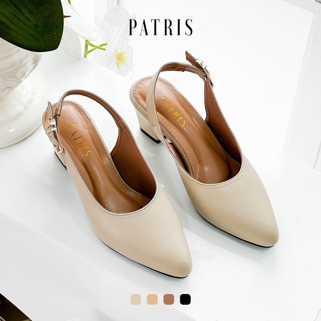 Patris Lenora Mules Wanita Heels / Hak 5 Cm