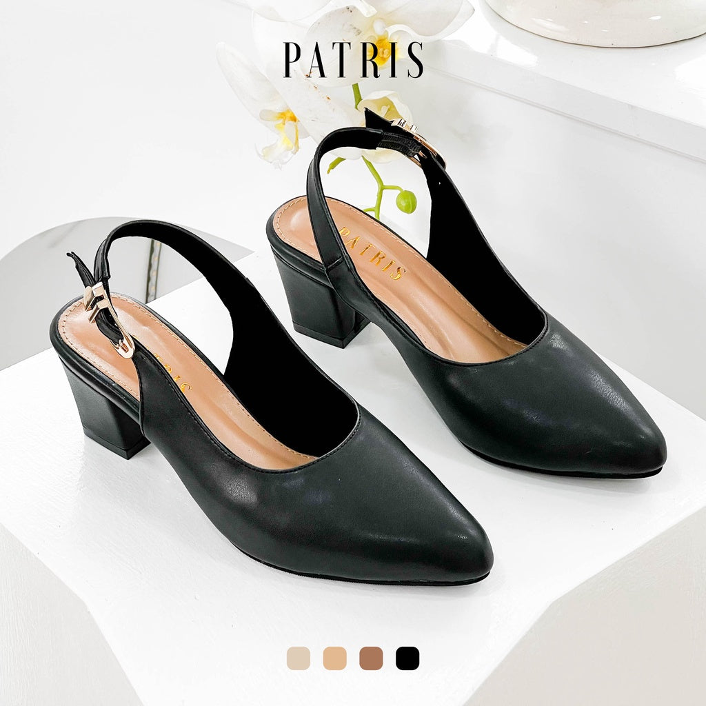 Patris Lenora Mules Wanita Heels / Hak 5 Cm