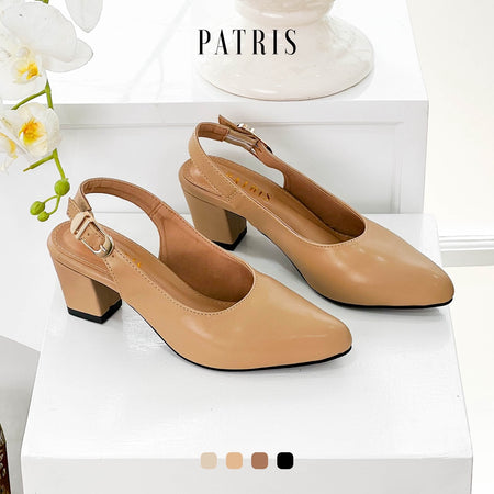 Patris Lenora Mules Wanita Heels / Hak 5 Cm